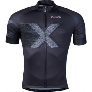 Rosti X DL ZIP čierna XL - Pánsky cyklistický dres