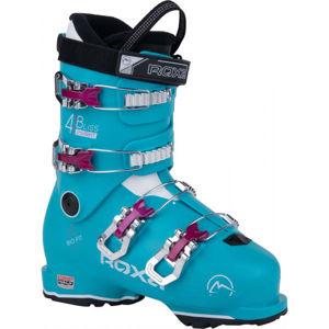 Roxa BLISS 4 Dievčenská lyžiarska obuv, tyrkysová, veľkosť 26.5