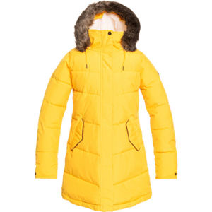 Roxy ELLIE JK žltá M - Dámska zimná bunda