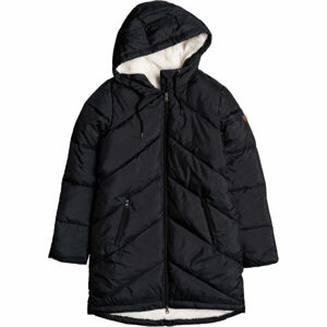 Roxy STORM WARNING Dámska zimná bunda, tmavo sivá, veľkosť XL