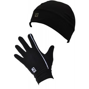 Rucanor SET LOAN A VINES čierna XS/S - Set rukavice a čiapka