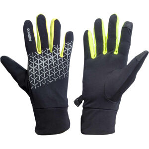 Runto CROSS Bežecké rukavice, čierna, veľkosť XXL