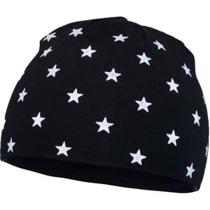 Runto STARS Detská čiapka, čierna, veľkosť UNI