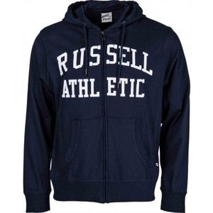 Russell Athletic PRINT HOODY FULL ZIP - Pánska mikina