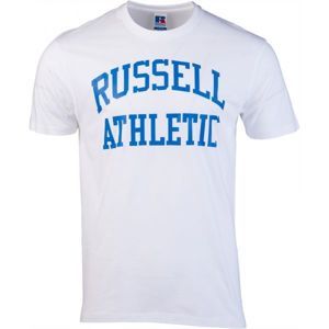Russell Athletic CLASSIC S/S LOGO CREW NECK TEE SHIRT biela L - Pánske tričko