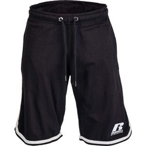 Russell Athletic LONG SHORTS Pánske šortky, čierna, veľkosť M