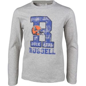 Russell Athletic CHLAPČENSKÉ TRIČKO tmavo šedá 116 - Chlapčenské tričko