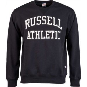 Russell Athletic CREW NECK TACKLE TWILL SWEATSHIRT čierna XL - Pánska mikina