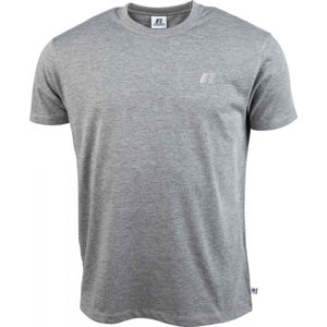Russell Athletic CREWNECK TEE SHIRT sivá XXL - Pánske tričko