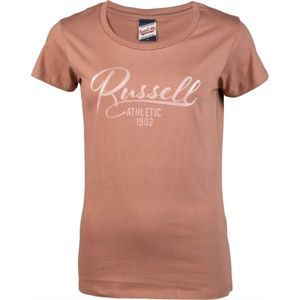 Russell Athletic DÁMSKE TRIČKO hnedá S - Dámske tričko