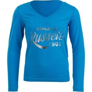 Russell Athletic DIEVČENSKÉ TRIČKO modrá 140 - Dievčenské štýlové tričko