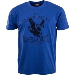 Russell Athletic ESSETIALS TEE BLUE - Pánske tričko - Russell Athletic