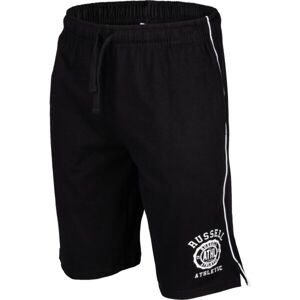 Russell Athletic OWERSIZE SHORT Pánske šortky, čierna, veľkosť XXXL