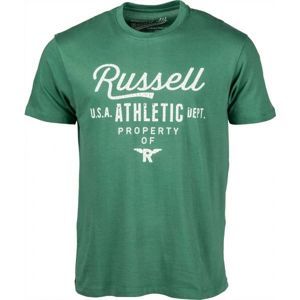 Russell Athletic CORE PLUS zelená S - Pánske tričko