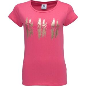 Russell Athletic TABITHA Dámske tričko, ružová, veľkosť