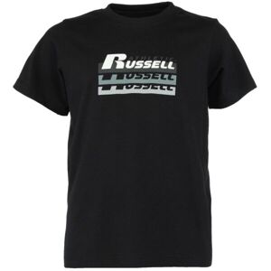 Russell Athletic TEE SHIRT BOY Detské tričko, čierna, veľkosť 164