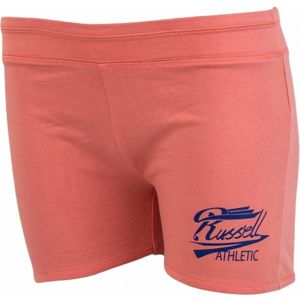 Russell Athletic VARSITY FITNESS oranžová S - Dámske šortky
