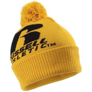 Russell Athletic WINTER POMPOM HAT Pánska zimná čiapka, žltá, veľkosť UNI