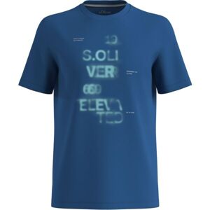 s.Oliver RL T-SHIRT Pánske tričko, tmavo modrá, veľkosť
