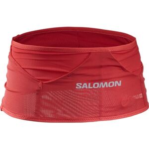 Salomon ADV SKIN BELT Bežecký pás, červená, veľkosť XL