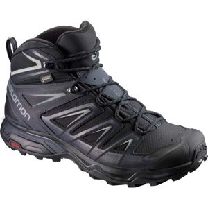 Salomon X ULTRA 3 MID GTX čierna 11 - Pánska hikingová obuv
