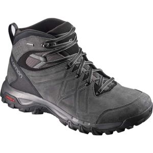 Salomon EVASION 2 MID LTR GTX Pánska hikingová obuv, tmavo sivá, veľkosť 42 2/3