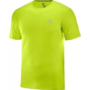 Salomon AGILE SS TEE M zelená XL - Pánske tričko
