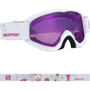 Salomon JUKE biela NS - Juniorské lyžiarske okuliare