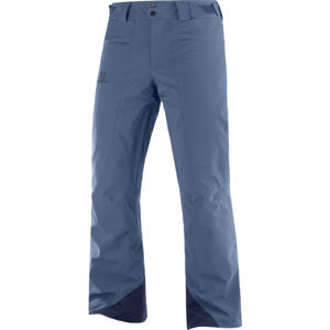 Salomon BRILLIANT PANT M Pánske lyžiarske nohavice, modrá, veľkosť L