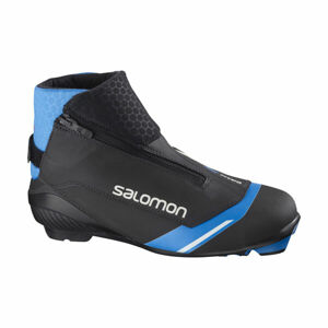 Salomon S/RACE NOCTURNE CLASSIC PLK JR Juniorská obuv na bežky, na klasiku, čierna, veľkosť 8