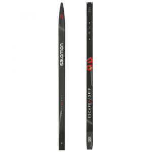 Salomon SET ESCAPE 6 GRIP + ACCES PLK Běžecké lyže na klasiku, čierna, veľkosť 198