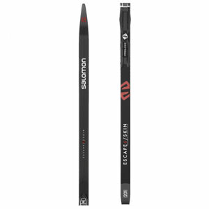 Salomon SET ESCAPE 6 SKIN PM PLK ACC Cl Bežecké klasické lyže s podporou stúpania, čierna, veľkosť 201