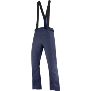 Salomon STANCE PANT M Pánske lyžiarske nohavice, tmavo modrá, veľkosť S