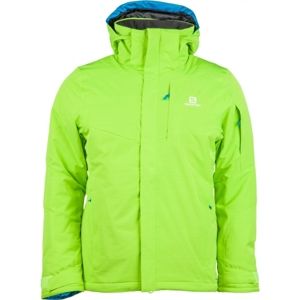 Salomon STORMSPOTTER JKT M zelená M - Pánska zimná bunda