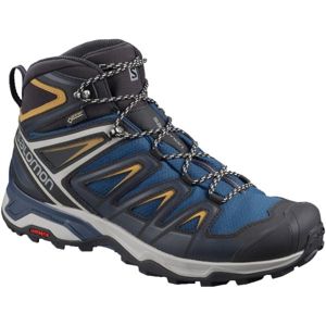 Salomon X ULTRA 3 MID GTX tmavo modrá 11 - Pánska hikingová  obuv