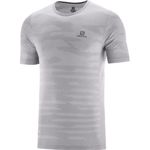 Salomon XA CAMO TEE šedá XL - Pánske tričko