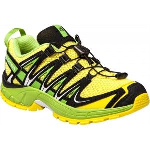 Salomon XA PRO 3D J žltá 33 - Detská bežecká obuv