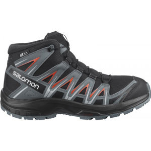Salomon XA PRO 3D MID CSWP J Juniorská outdoorová obuv, čierna, veľkosť 33