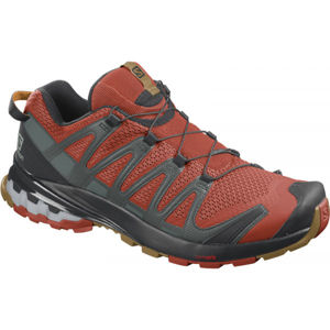 Salomon XA PRO 3D V8 Pánska trailová obuv, červená, veľkosť 44