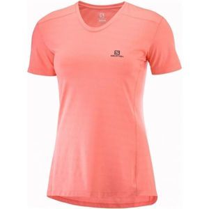 Salomon XA TEE W ružová XL - Dámske bežecké tričko