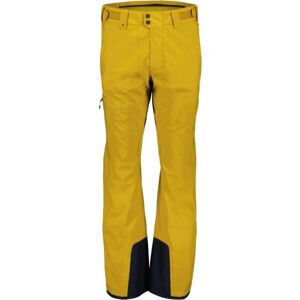 Scott ULTIMATE DRYO 10 Pánske lyžiarske nohavice, žltá, veľkosť