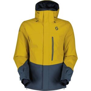Scott ULTIMATE DRYO 10 Pánska lyžiarska bunda, žltá, veľkosť XL