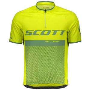 Scott RC TEAM 20 žltá M - Pánsky cyklistický dres