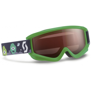 Scott JR AGENT AMPLIFIER zelená NS - Detské lyžiarske okuliare
