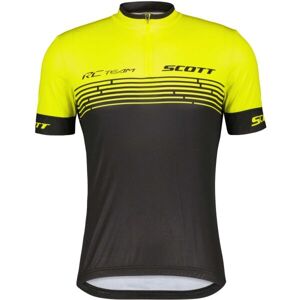 Scott RC TEAM 20 SS Pánsky cyklistický dres, čierna, veľkosť XL
