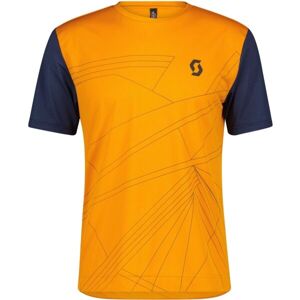 Scott TRAIL FLOW SS Cyklistické tričko, oranžová, veľkosť 2xl