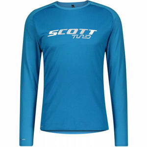 Scott TRAIL TUNED Trailové  cyklistické tričko, modrá, veľkosť XXL