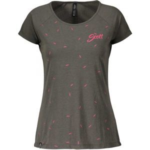 Scott TRAIL FLOW DRI S/SL W sivá XL - Dámske tričko