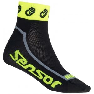 Sensor RACE LITE Cyklistické ponožky, čierna, veľkosť 35-38