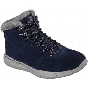 Skechers GO WALK CITY tmavo modrá 37 - Dámske zimné topánky